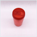 BPA Free PP Coffee Cup with Silicone Lid Personalized Brand Prnted Plastic Coffee Mug